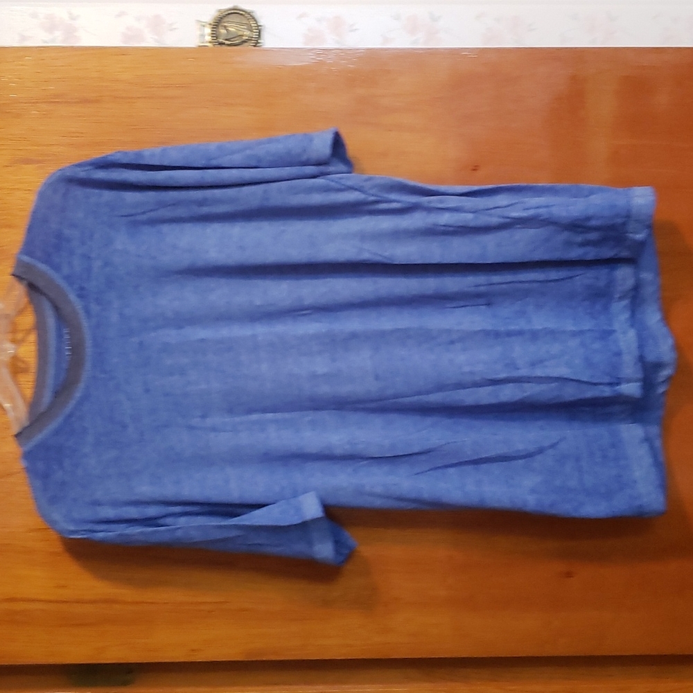 Excelled blue tee shirt, Size Large